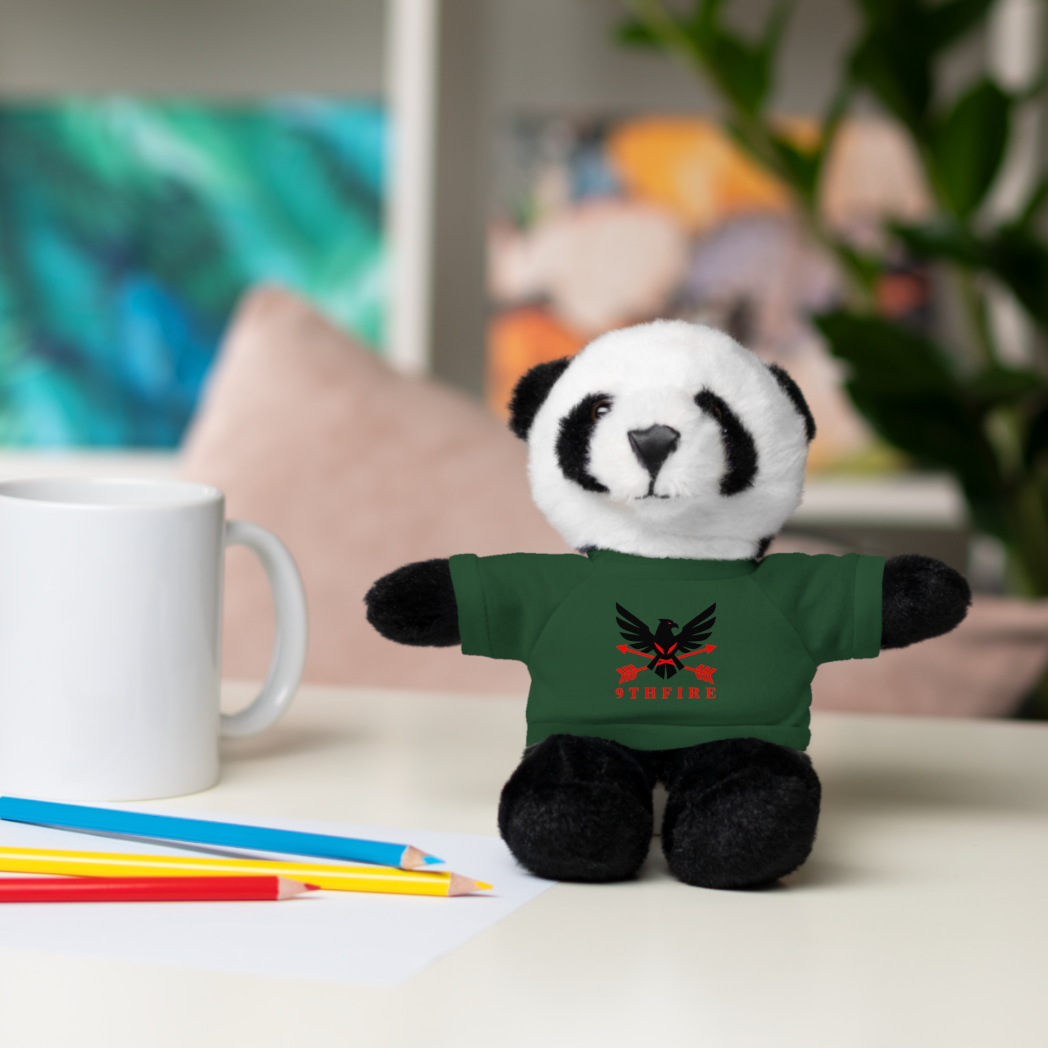 10521895067634313923_2048.jpeg Cozy Plush Bear Wearing 9thfire Graphic T-Shirt (Perfect Gift) - Image 33