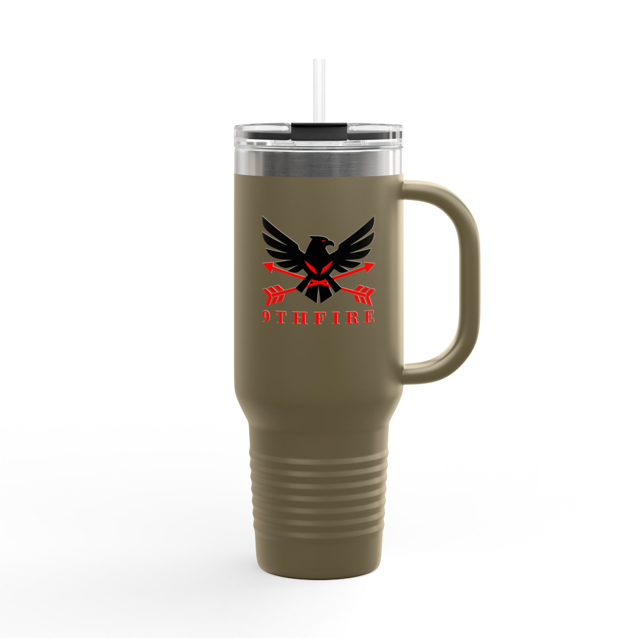 10838619086086901321_2048.jpeg 40oz Insulated Travel Mug "9th Fire" Logo - Image 10
