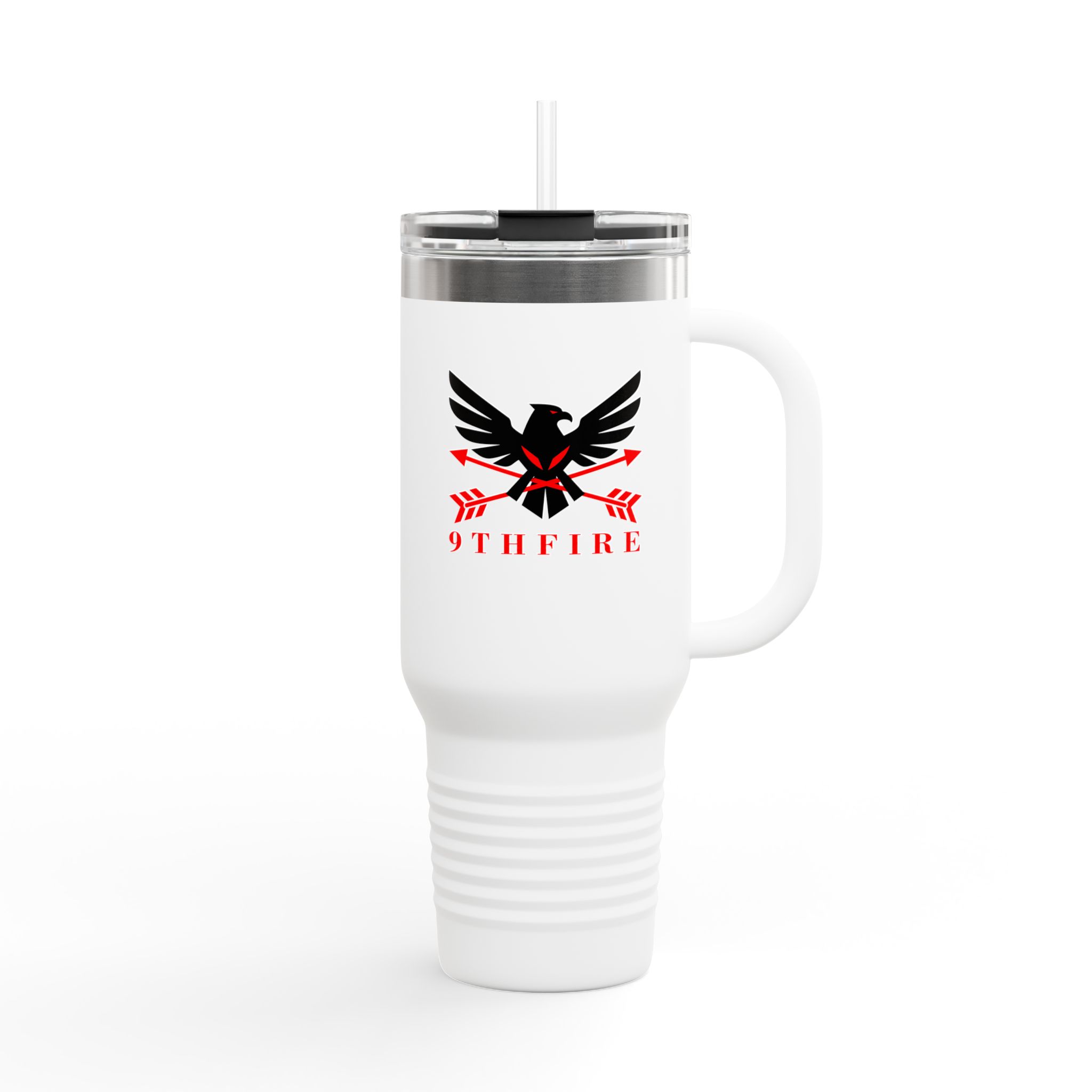 11736334557194696210_2048.jpeg 40oz Insulated Travel Mug "9th Fire" Logo - Image 2