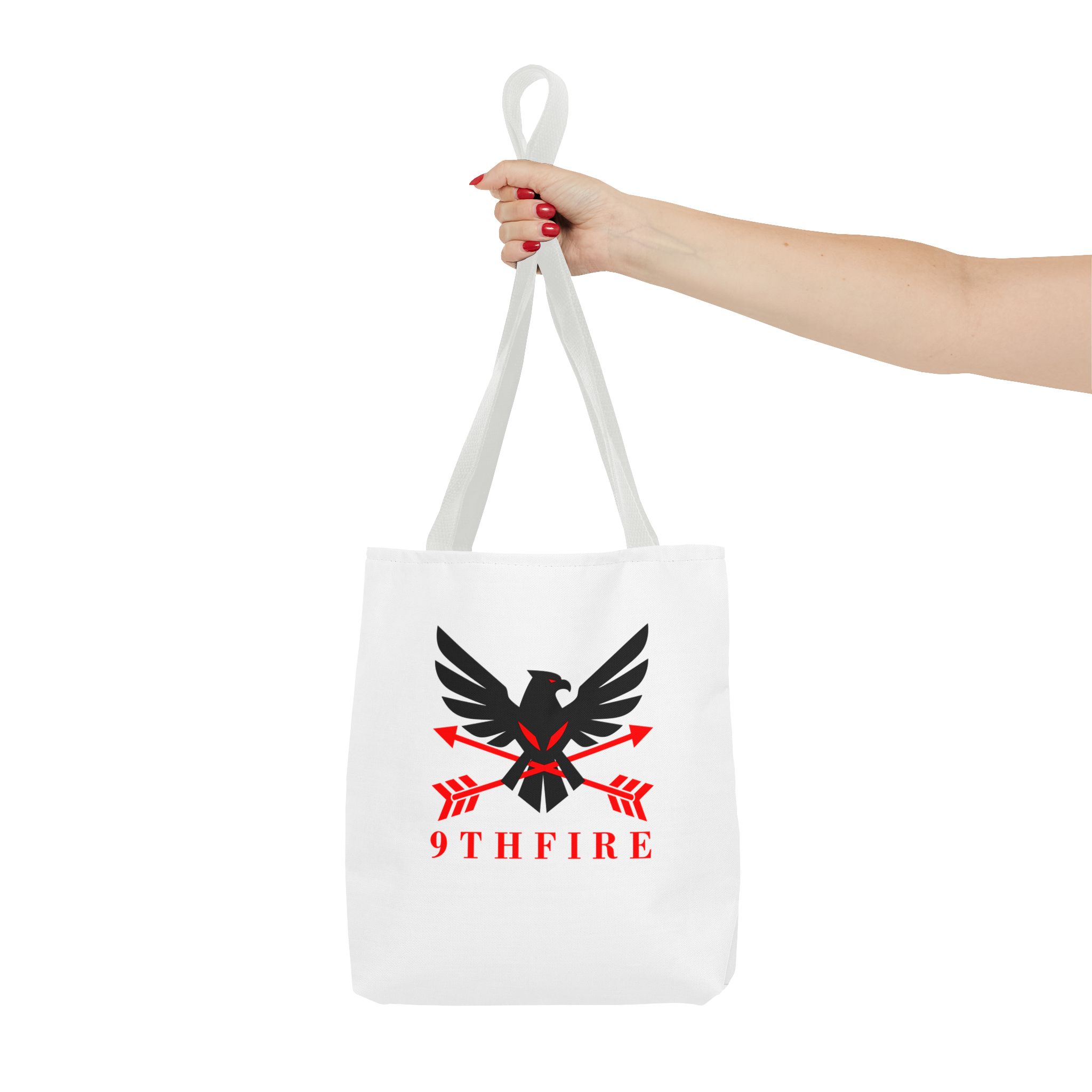 12660754633724269184_2048-3.jpeg 9THFIRE Tote Bag — Graphic Arrow Emblem All-Over Print - Image 12