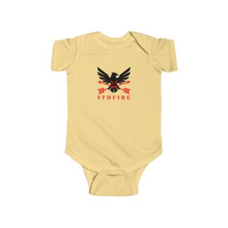 Infant Bodysuit with Bold; '9THFIRE' Graphic
