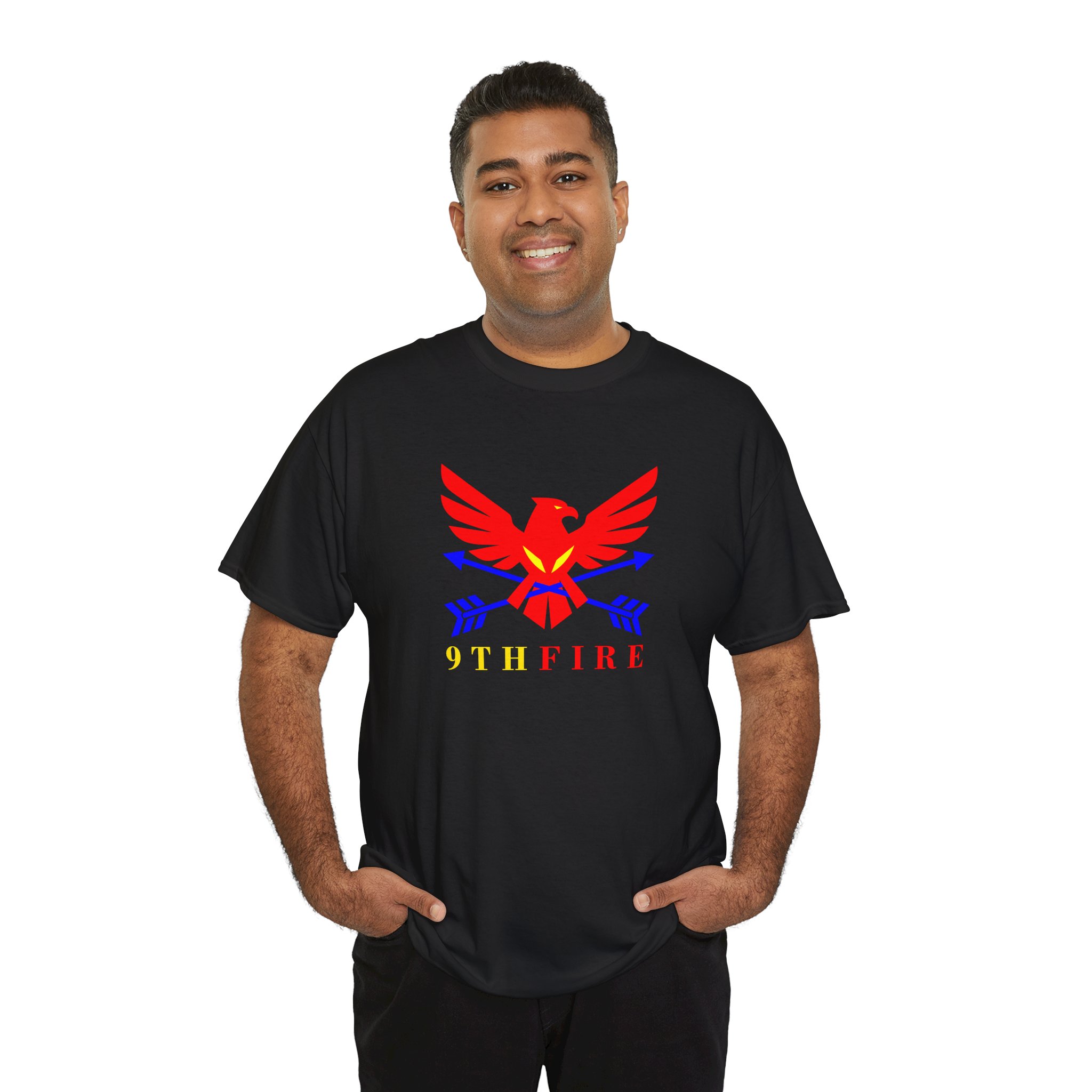14142206314502607651_2048.jpeg 9thfire Bold Red & Blue Firebird Graphic Tee - Image 11