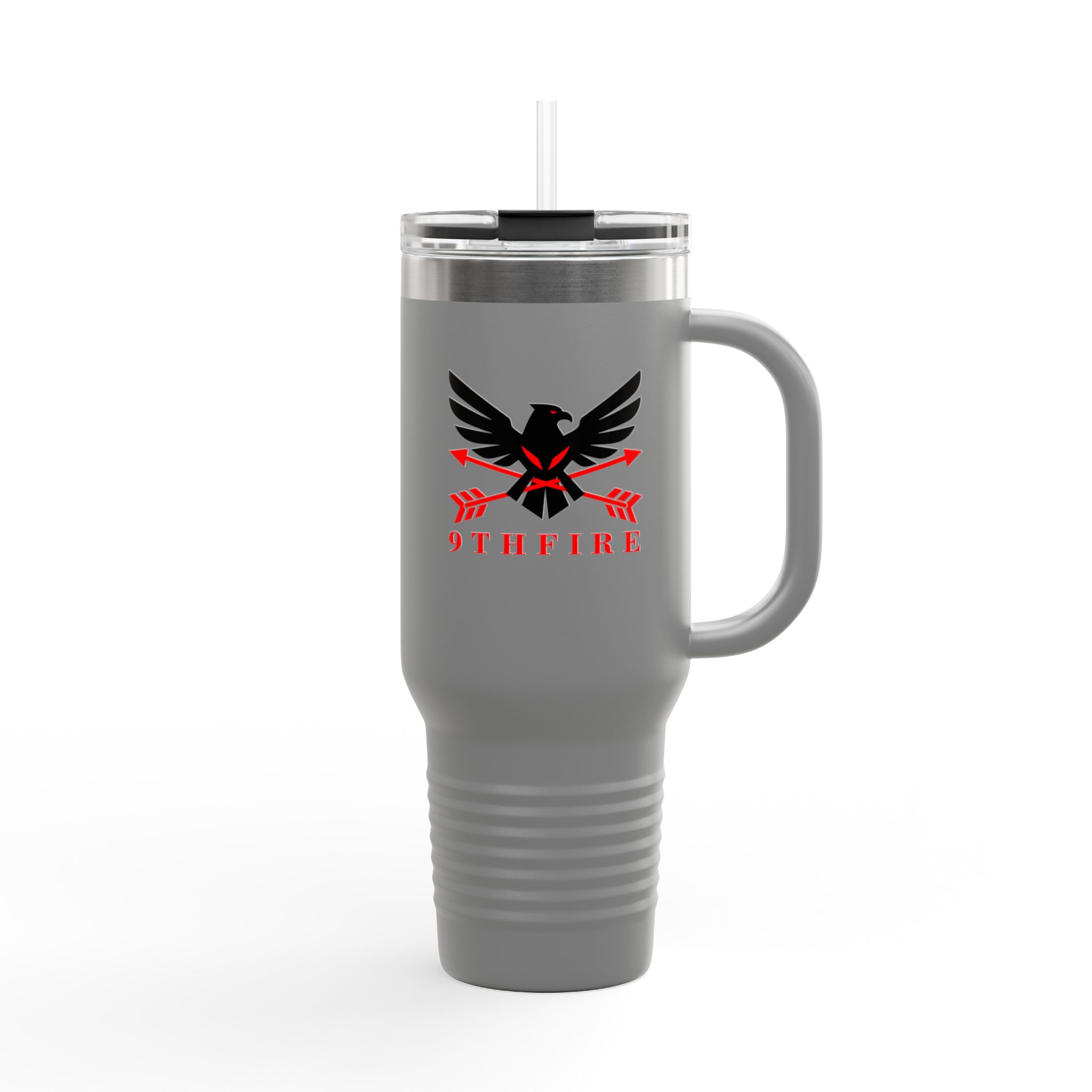 14492972467735069961_2048.jpeg 40oz Insulated Travel Mug "9th Fire" Logo - Image 14