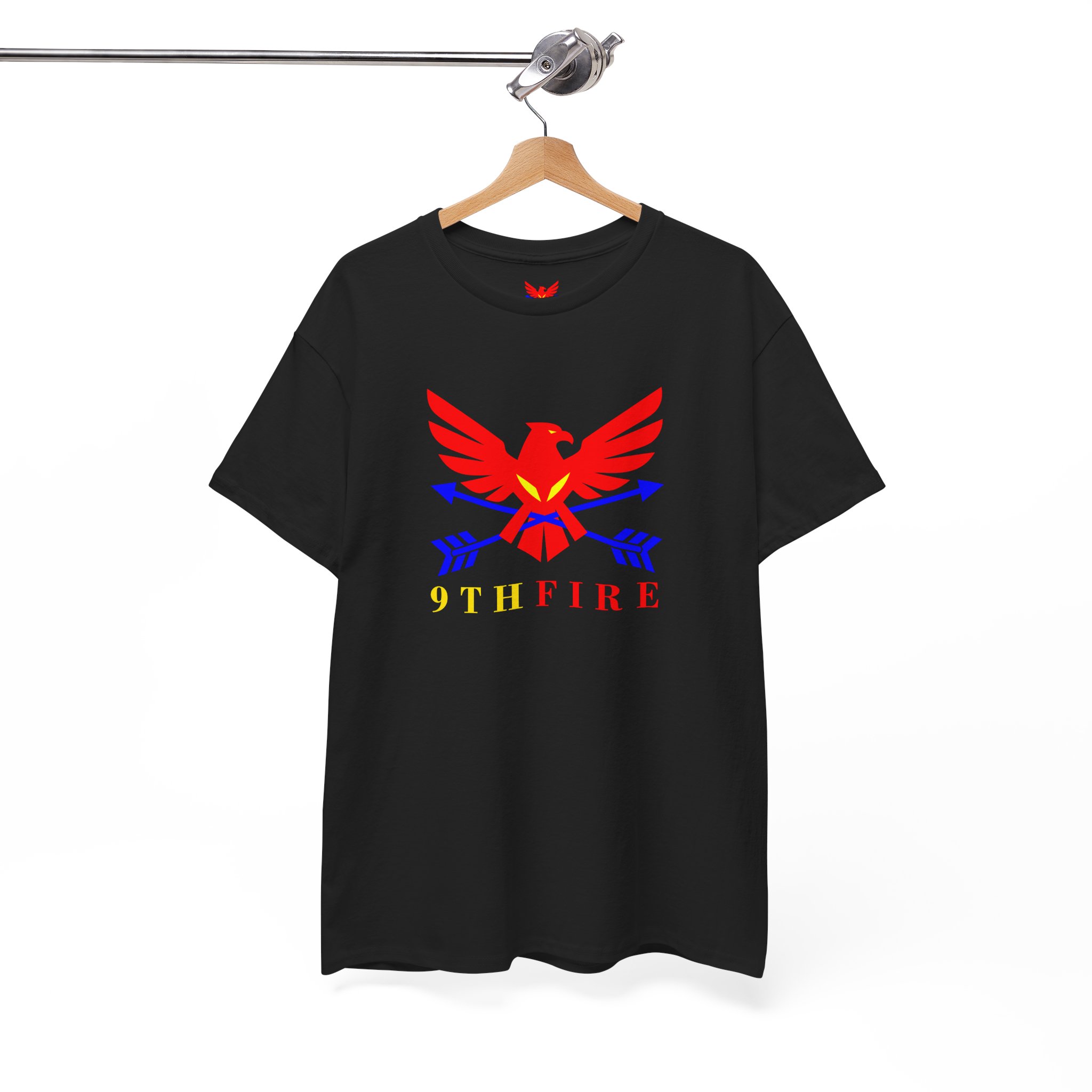 14967930232643059034_2048.jpeg 9thfire Bold Red & Blue Firebird Graphic Tee - Image 3