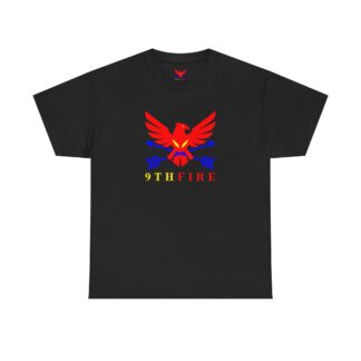 9thfire Bold Red & Blue Firebird Graphic Tee
