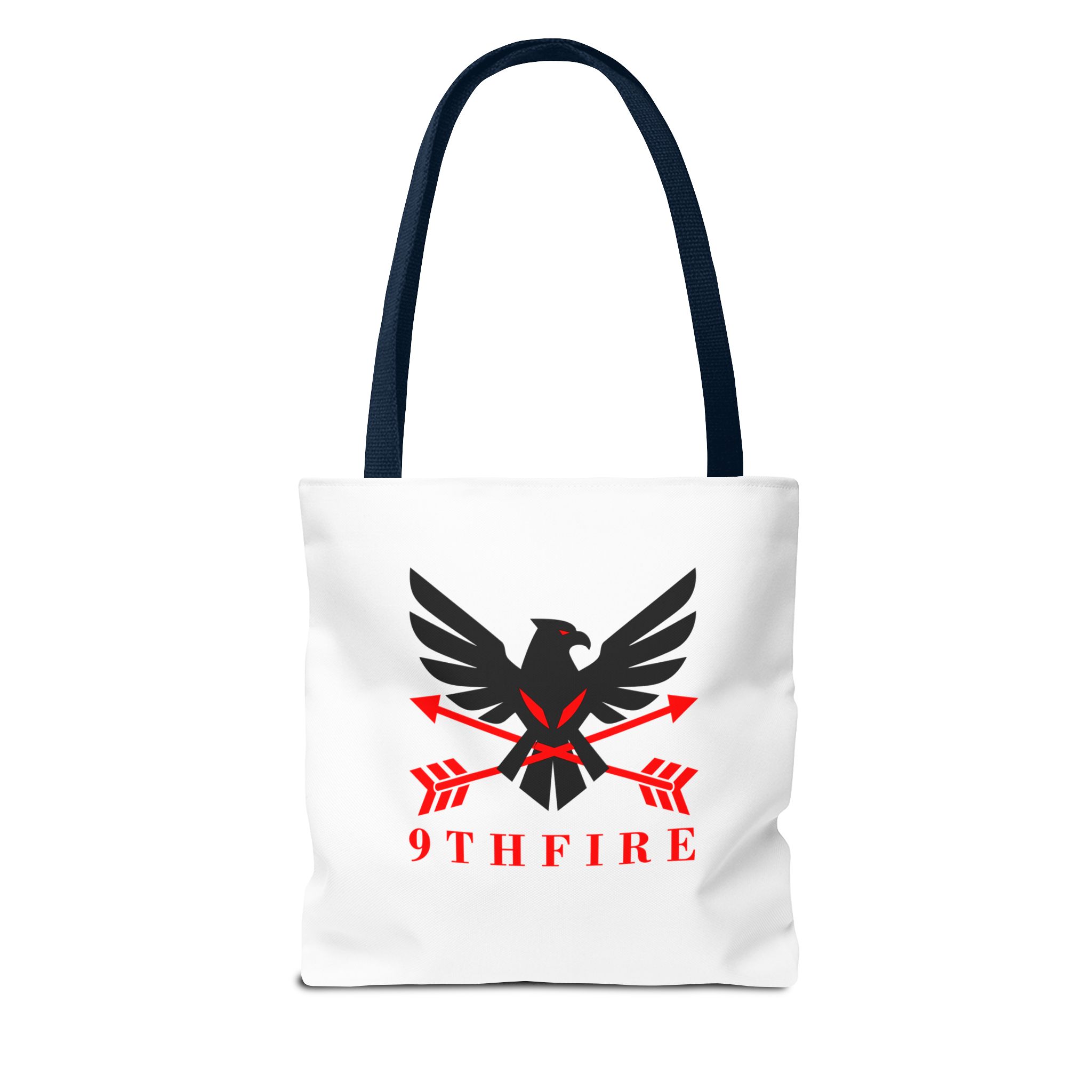 2236096777279800751_2048-3.jpeg 9THFIRE Tote Bag — Graphic Arrow Emblem All-Over Print - Image 18