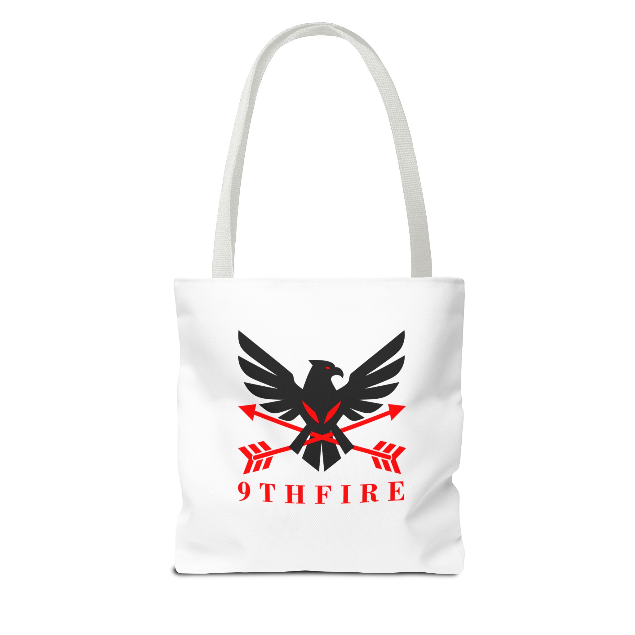 4489337113984297484_2048-3.jpeg 9THFIRE Tote Bag — Graphic Arrow Emblem All-Over Print - Image 10
