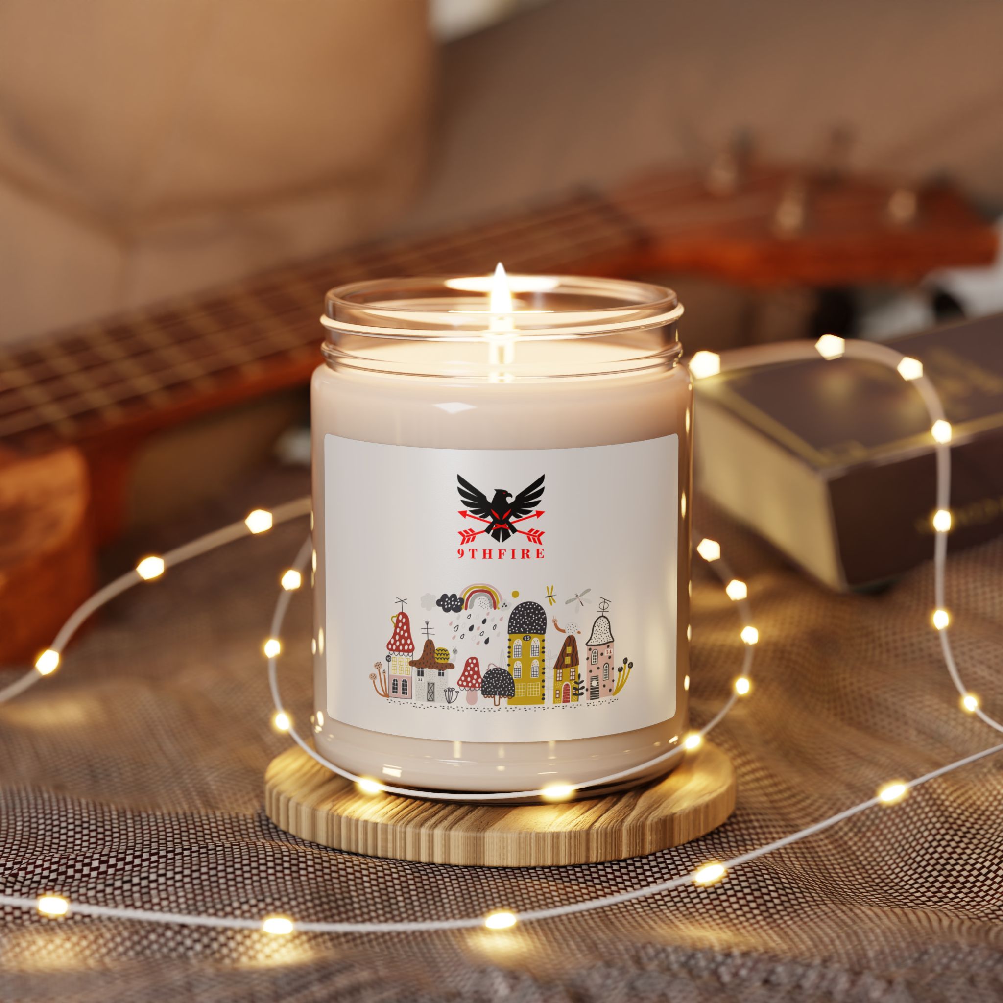 6348164400733541986_2048-2.jpeg Soy Candle — Whimsical Village Scented Candle (9 oz) - Image 3