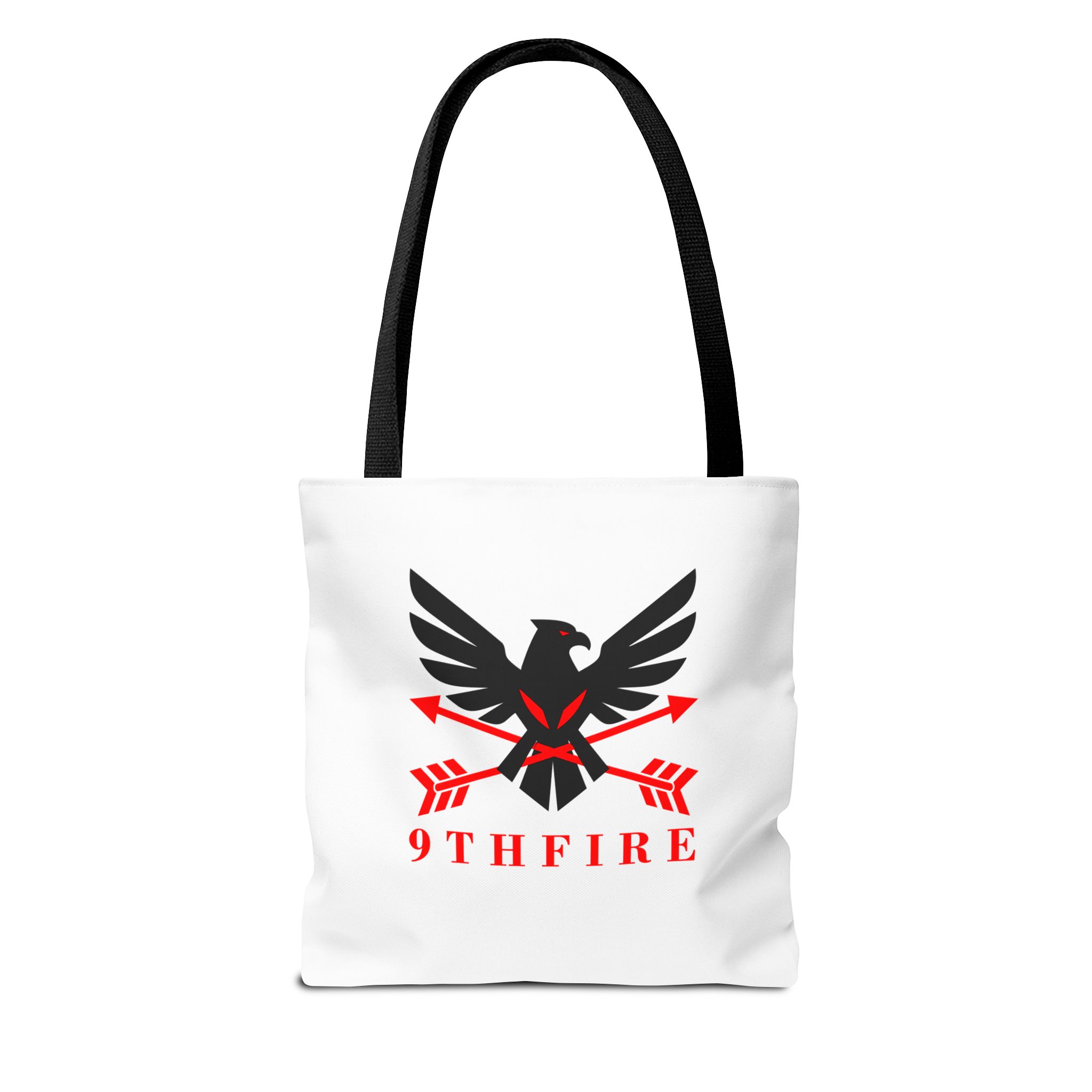 8337047188603741898_2048-3.jpeg 9THFIRE Tote Bag — Graphic Arrow Emblem All-Over Print - Image 2