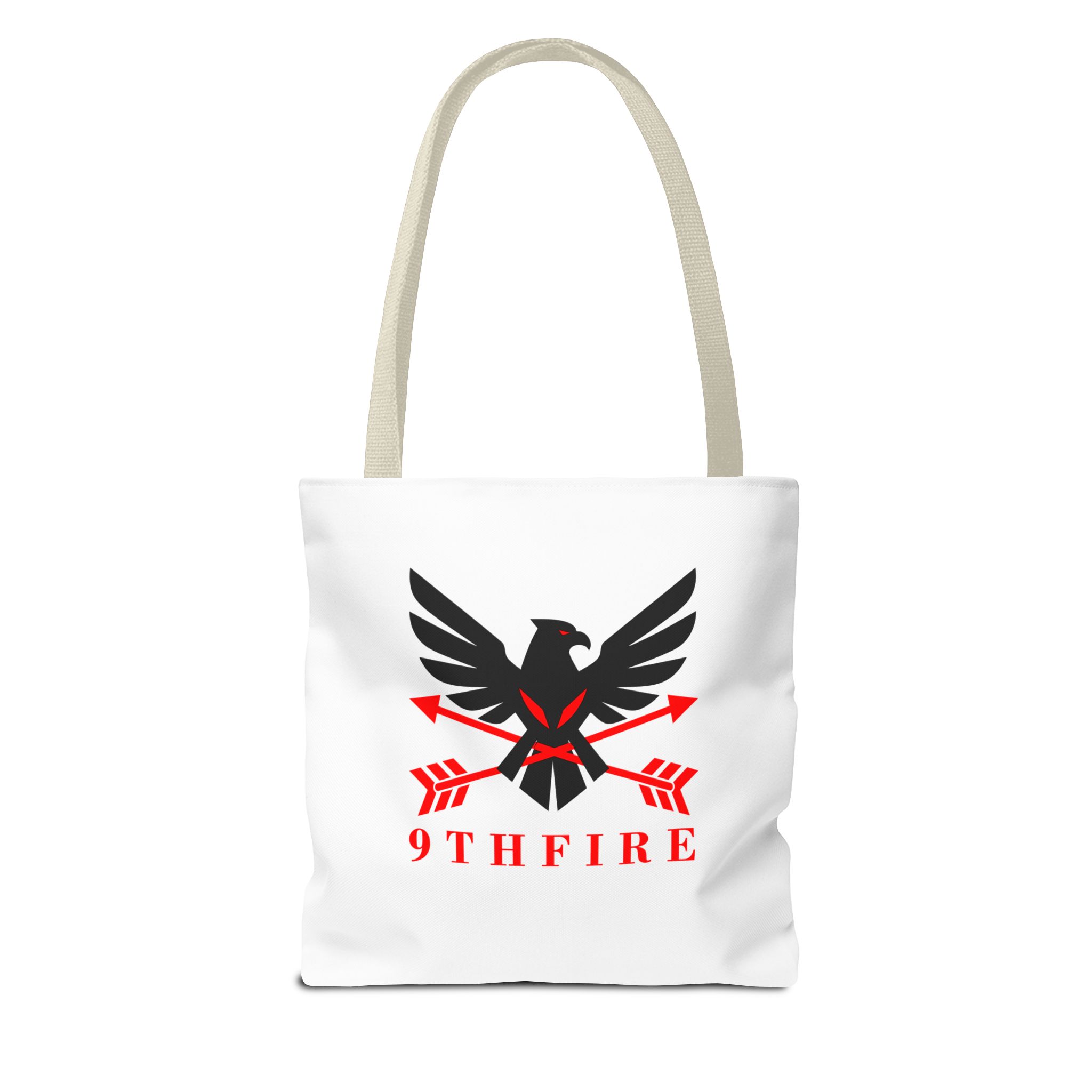 8517870403195513790_2048-3.jpeg 9THFIRE Tote Bag — Graphic Arrow Emblem All-Over Print - Image 14