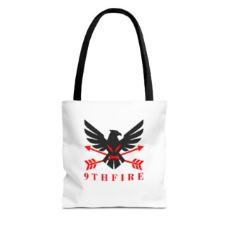 9THFIRE Tote Bag — Graphic Arrow Emblem All-Over Print