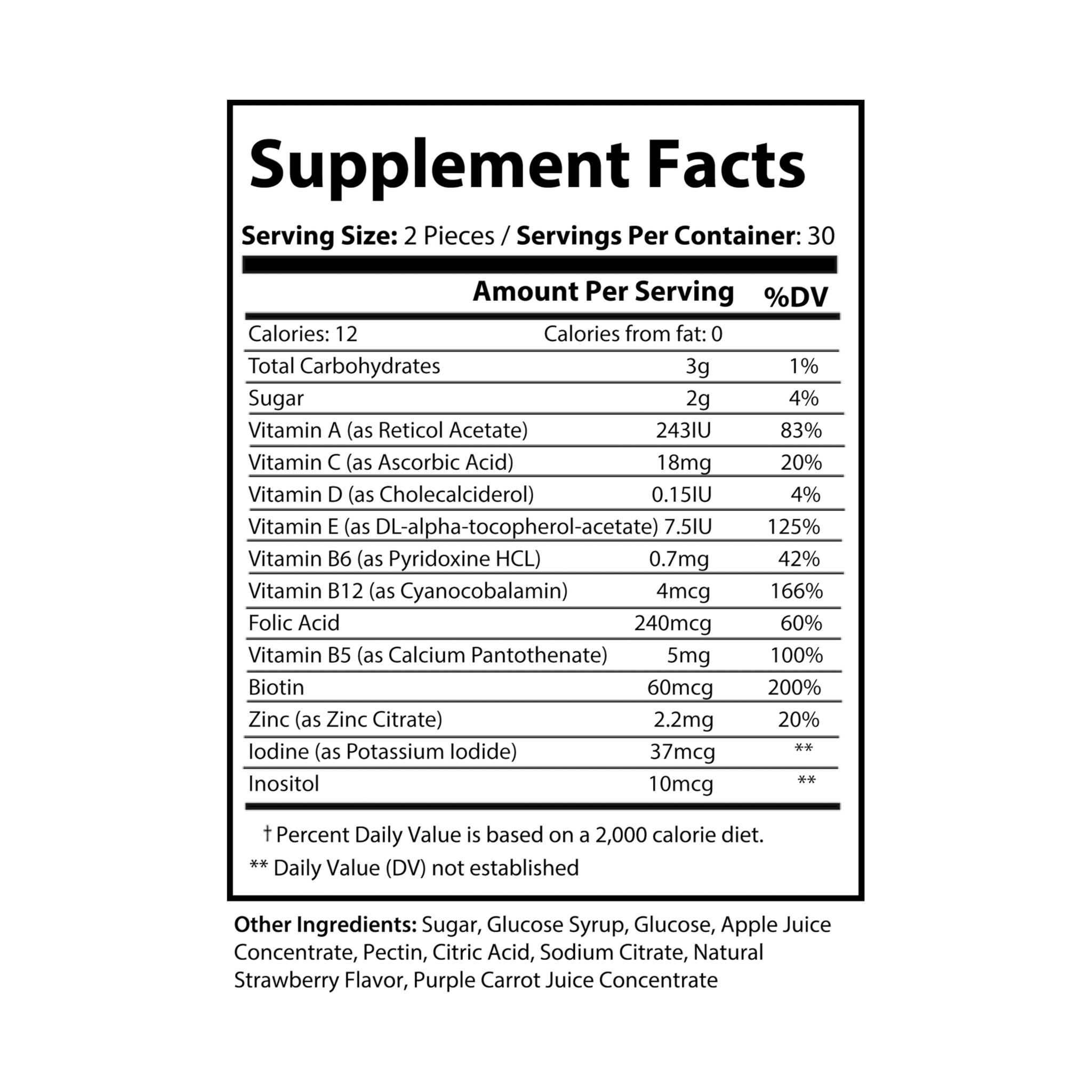 10121747926968233128_2048.jpeg 9thfire Multivitamin Gummies for Adults (60 Gummies) - Image 6