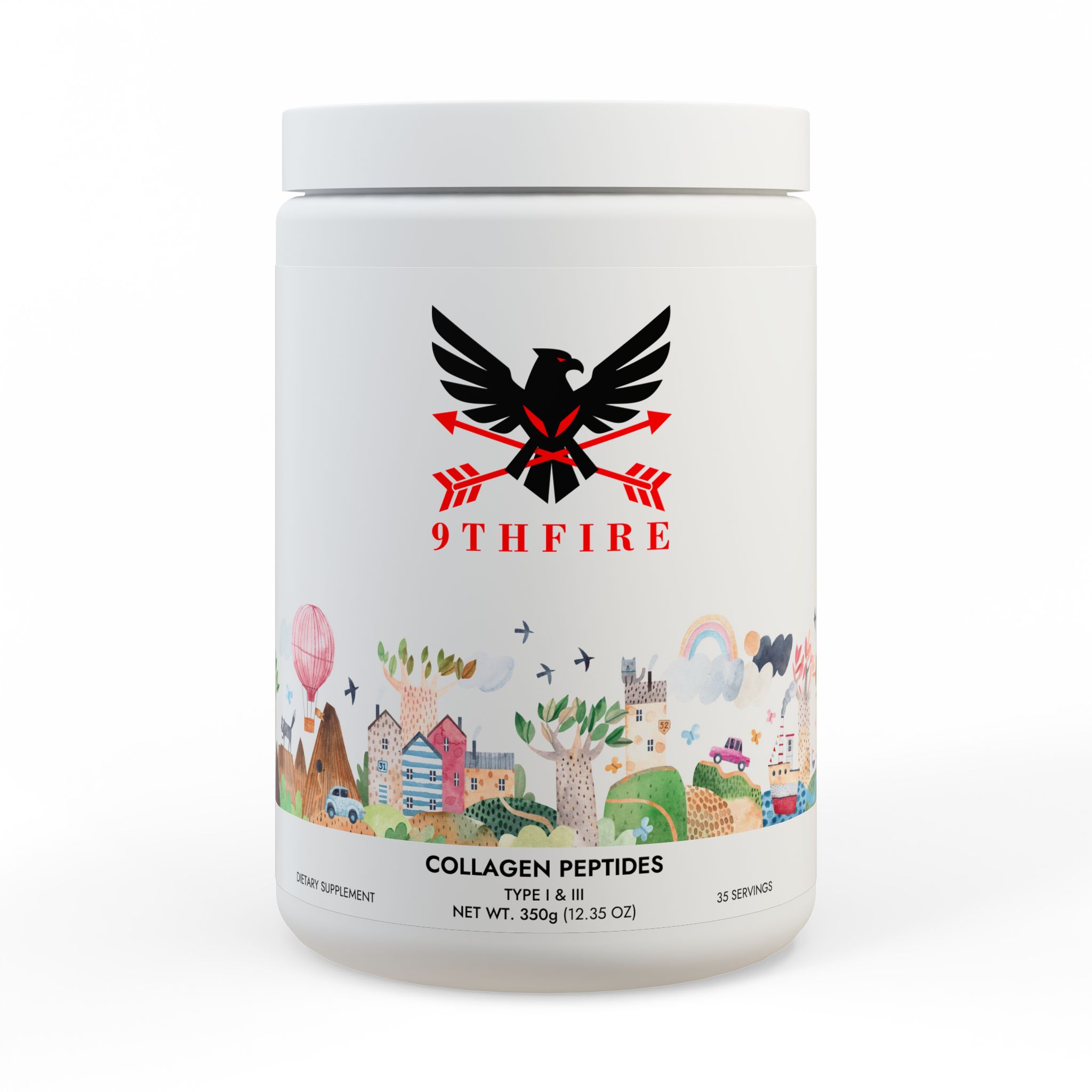 6311138061288729902_2048-1.jpeg 9thFire Collagen Peptides Type I & III Supplement (350g, 12.3oz)