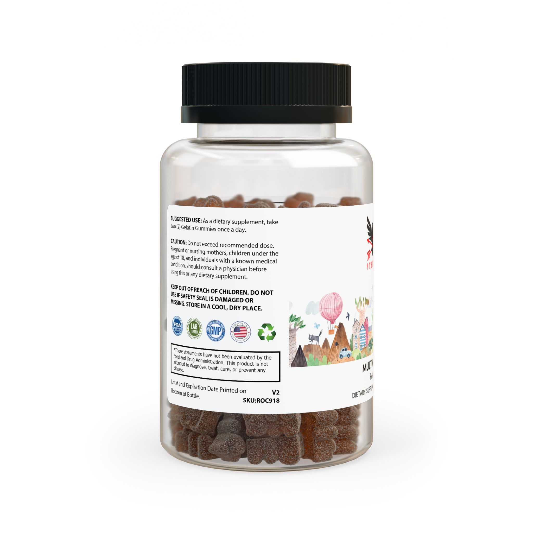 8855772869654236246_2048.jpeg 9thfire Multivitamin Gummies for Adults (60 Gummies) - Image 2