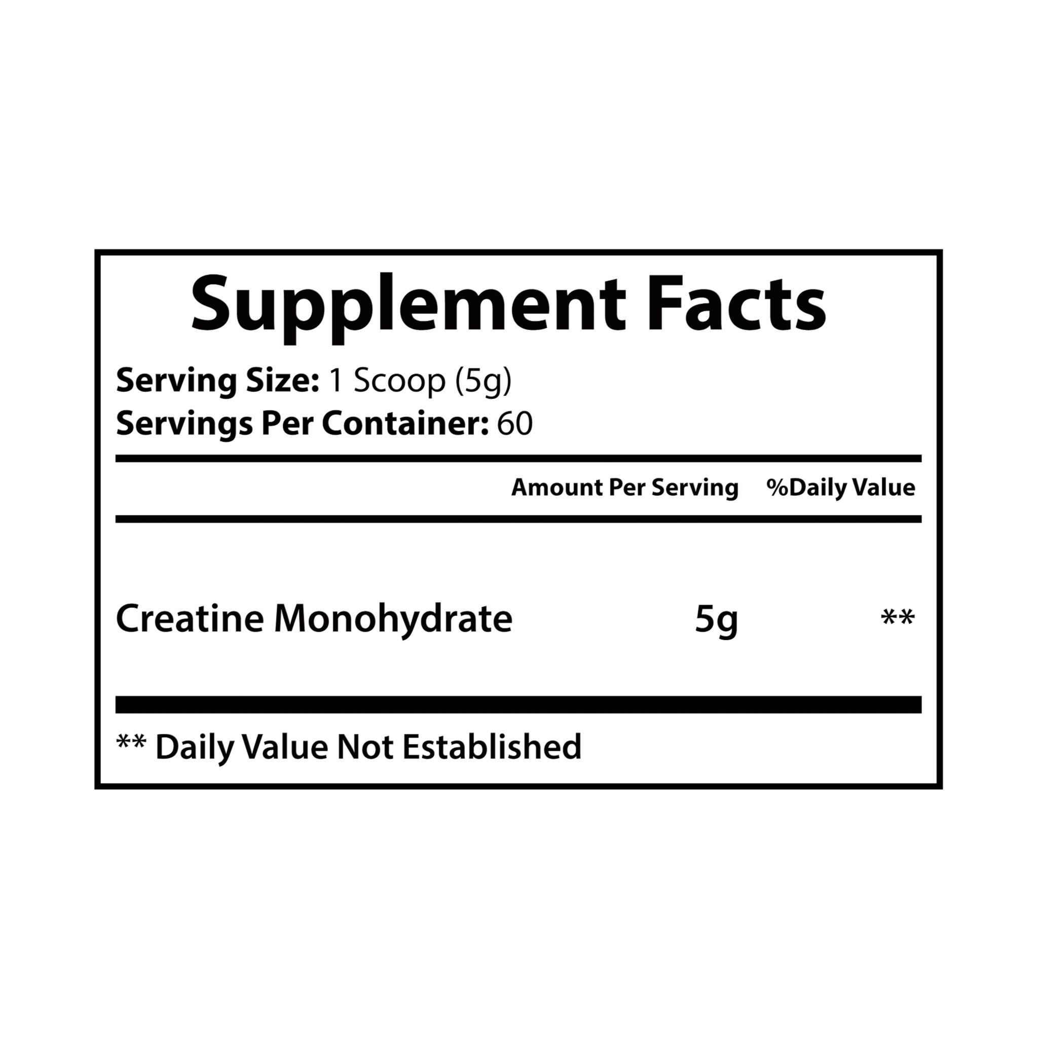 9625667004609285119_2048-1.jpeg Creatine Monohydrate Supplement (300g, 10.58oz) - Image 7